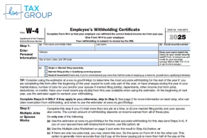W-4 form